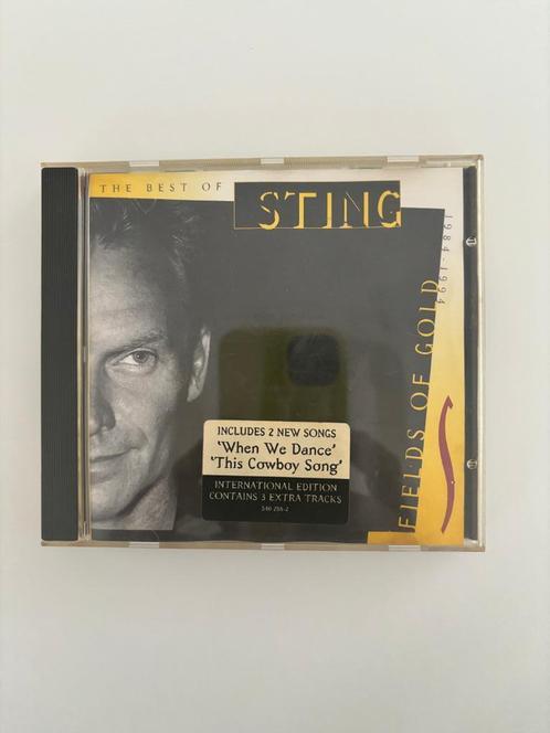 Sting – Fields Of Gold: The Best Of Sting 1984 - 1994, CD & DVD, CD | Pop, Utilisé, 1980 à 2000, Enlèvement ou Envoi