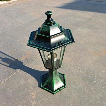6 Buitenlampen op sokkel nieuw, Tuin en Terras, Buitenverlichting, Ophalen, Nieuw