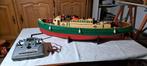 Riviersleepboot Riverman  Vaarklaar, Hobby en Vrije tijd, Modelbouw | Boten en Schepen, Ophalen, Gebruikt