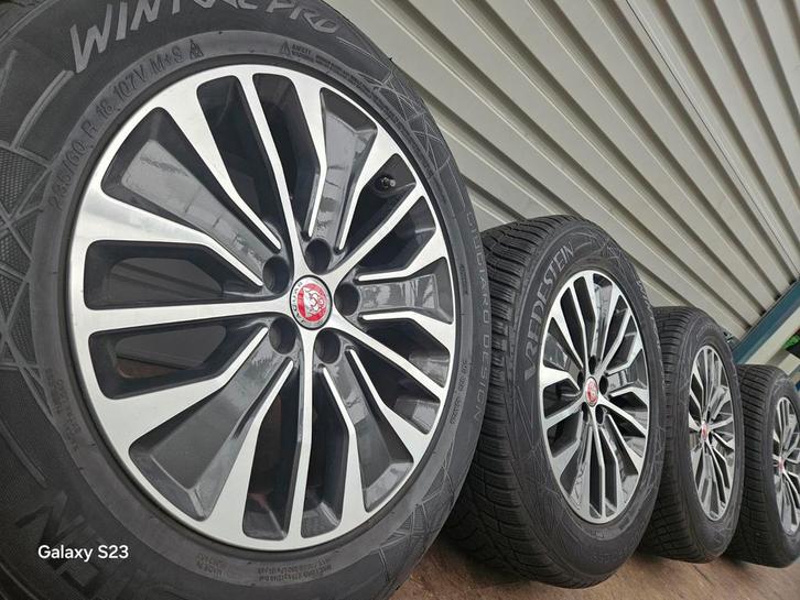 18 inch  Jaguar I-Pace F-Pace XC40 velgen banden 8mm, Auto diversen, Autosport-onderdelen, Zo goed als nieuw, Ophalen of Verzenden