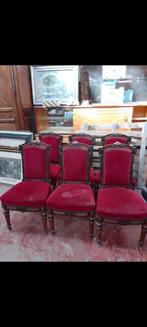 6 chaise Napoléon 3 très bonne état, Enlèvement ou Envoi