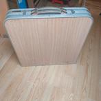 Table de camping quechua et 3 tabourets pliants, Ophalen, Gebruikt