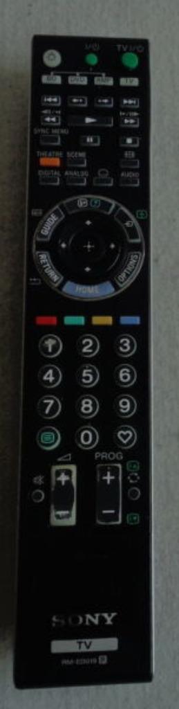 Télécommande TV SONY RM-ED019 télécommande télécommande, TV, Hi-fi & Vidéo, Télécommandes, Utilisé, TV, Enlèvement ou Envoi