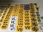 Vlaamse Stickers , vlaggetjes ,pins, enz…138 stuks., Verzenden, Nieuw, Merk