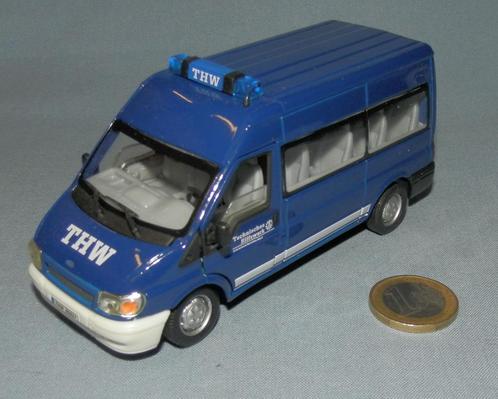 Schuco 1/43 : Ford Transit Minibus « THW » 1ère édition, Hobby & Loisirs créatifs, Voitures miniatures | 1:43, Neuf, Bus ou Camion