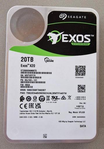 Exos Enterprice 20 TB 2024 beschikbaar voor biedingen