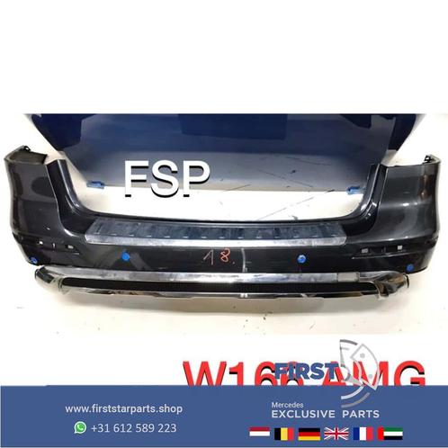 W166 AMG Achterbumper origineel Mercedes + alluminium, Auto-onderdelen, Carrosserie, Bumper, Mercedes-Benz, Achter, Gebruikt, Ophalen of Verzenden
