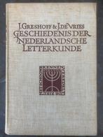 Greshoff en De Vries. Geschiedenis der Nederlandsche Letterk, Verzenden