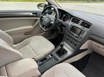 VW Golf 7 - 1.2 Tsi Benzine - 2014 in mooie staat met Airco, Euro 5, Beige, 1199 cc, Blauw