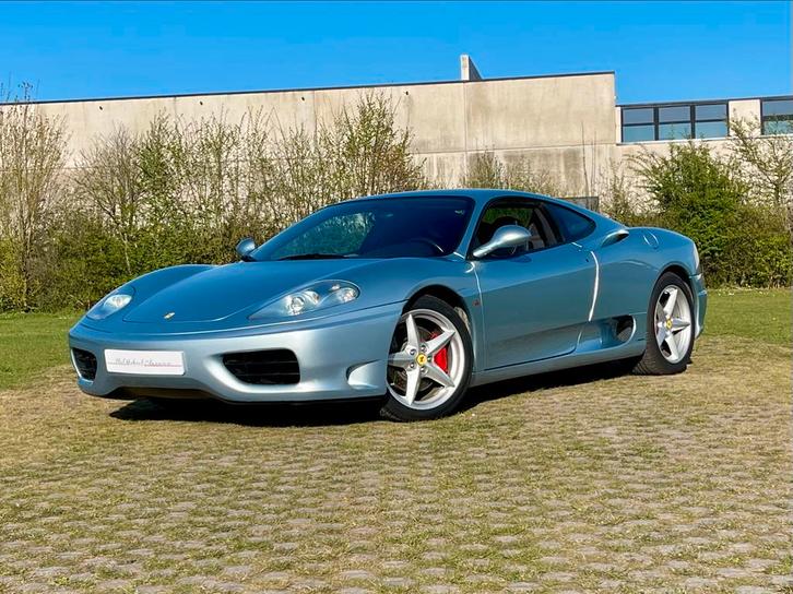 Ferrari 360 Modena F1 31000 km, Auto's, Ferrari, Bedrijf, Te koop, Benzine, Coupé, 3 deurs, Automaat, Blauw, Blauw, Leder, Achterwielaandrijving