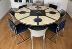 Octo rondo eettafel. Uniek exemplaar, Huis en Inrichting, Ophalen, 150 tot 200 cm, Rond, Zo goed als nieuw