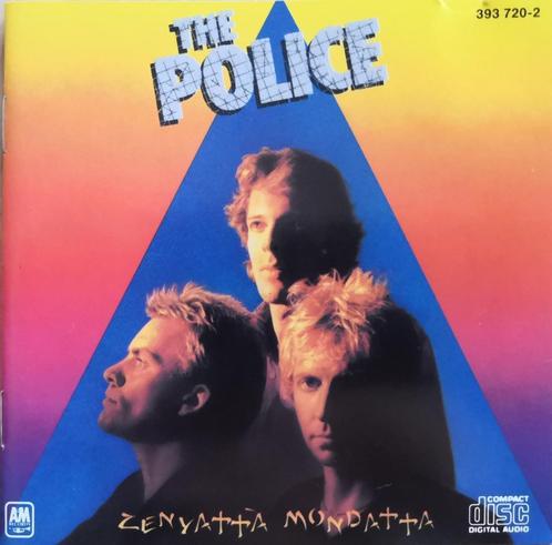 THE POLICE - Zenyatta mondatta (CD), Cd's en Dvd's, Cd's | Rock, Zo goed als nieuw, Poprock, Ophalen of Verzenden