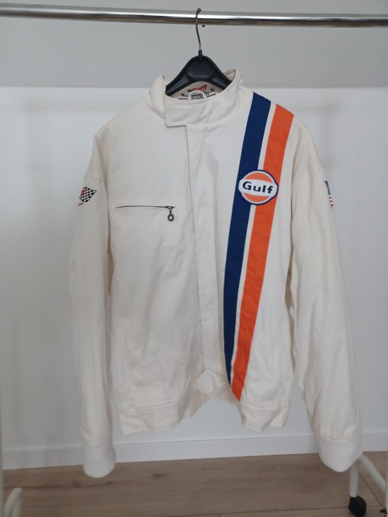 RMG vintage racing vest Gulf., Ophalen of Verzenden, Zo goed als nieuw