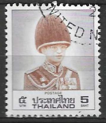 Thailand 1989 - Yvert 1292 - Koning Rama IX - 5 b. (ST) beschikbaar voor biedingen