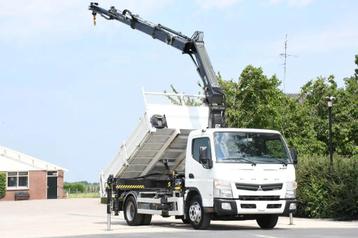 FUSO Canter 7C18 KRAAN/KIPPER! EURO6! (bj 2015) beschikbaar voor biedingen