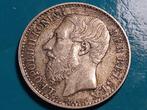 België 1 frank zilver Leopold II 1887 VL - I . Wiener, Postzegels en Munten, Munten | België, Zilver, Ophalen of Verzenden, Losse munt