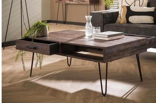 Salontafel, Huis en Inrichting, Tafels | Salontafels, Zo goed als nieuw, Minder dan 50 cm, 100 tot 150 cm, 50 tot 100 cm, Rechthoekig