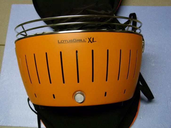 LotusGrill XL barbecue 43 cm oranje, Tuin en Terras, Houtskoolbarbecues, Gebruikt, Ophalen