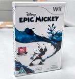 Disney Epic Mickey - Nintendo WII spelletje spel met boekjes, Games en Spelcomputers, Ophalen of Verzenden, Zo goed als nieuw