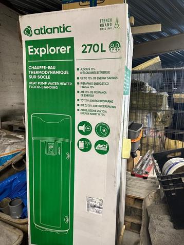 Warmtepompboiler Atlantic EXPLORER V4 VS 270L NIEUW