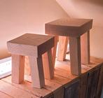 Vensterbank bankjes uit witte es hout, Enlèvement, Bois