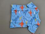 blauw t-shirt met dino, CA, 104, Enfants & Bébés, Vêtements enfant | Taille 104, Enlèvement ou Envoi, Comme neuf