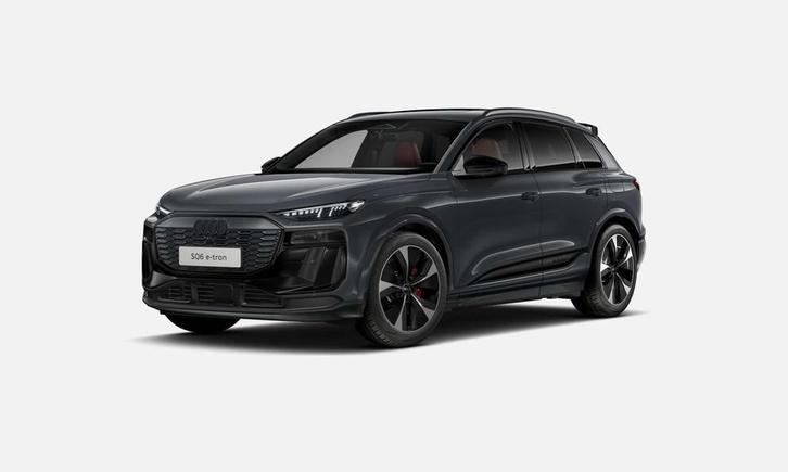 Audi SQ6 E-tron quattro edition one grey I NP €125.149, Auto's, Audi, Bedrijf, Te koop, Q6 e-tron, 360° camera, 4x4, ABS, Achteruitrijcamera