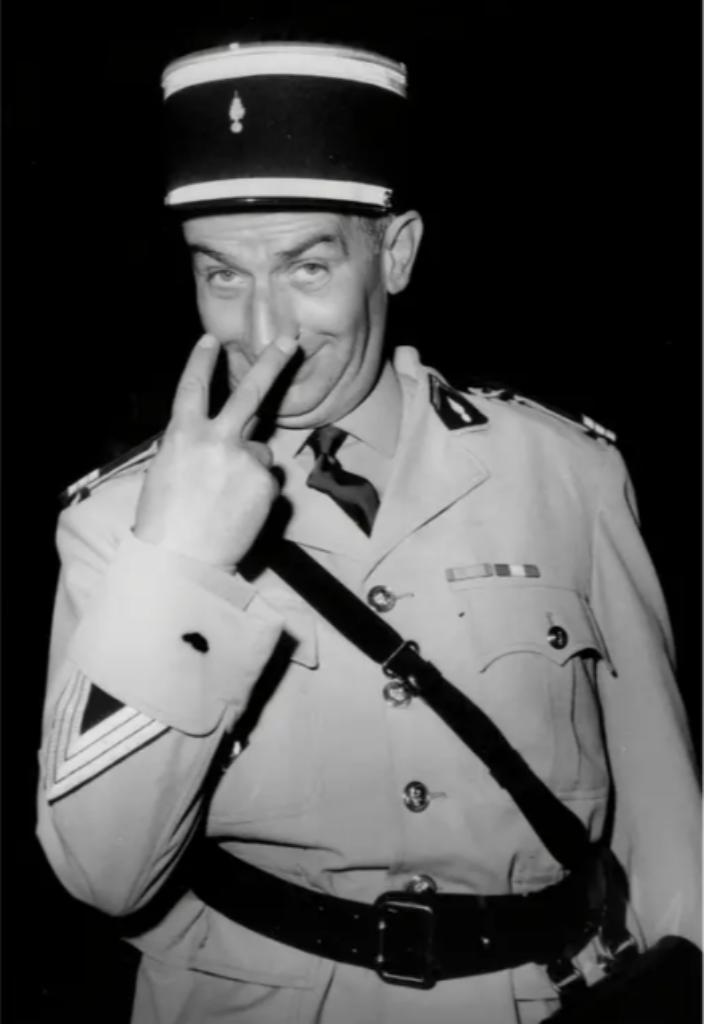 Zeer groot Louis de Funès canvas 45X30 Nieuw, Verzamelen, Posters, Nieuw, Film en Tv, Deurposter of groter, Rechthoekig Liggend
