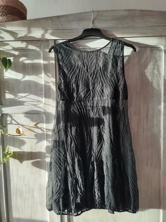 Zwart jurkje paprika maat S = gewone maat XL, Kleding | Dames, Gelegenheidskleding, Zo goed als nieuw, Maat 36 (S), Zwart, Ophalen of Verzenden