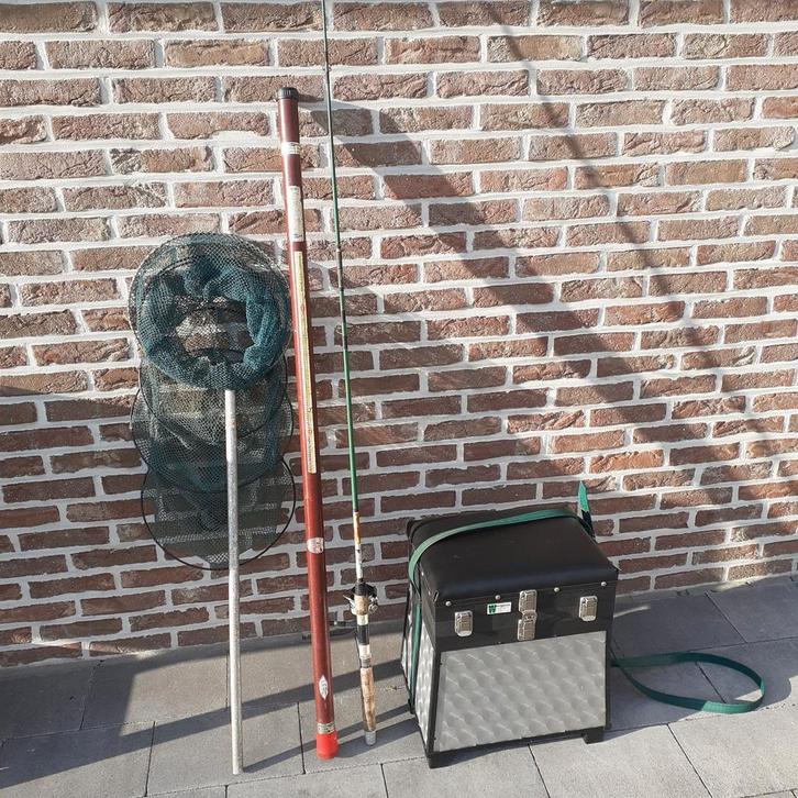 Vismateriaal, Watersport en Boten, Hengelsport | Algemeen, Gebruikt, Vaste hengel, Ophalen