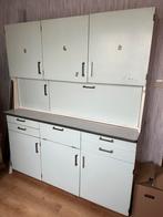 Vintage keukenkast, Huis en Inrichting, Ophalen, Gebruikt, Enkelwandige keuken, Hoogglans of Gelakt