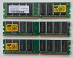 3x 512MB RAM DDR PC400, Computers en Software, RAM geheugen, DDR3, Ophalen of Verzenden, Desktop, Gebruikt