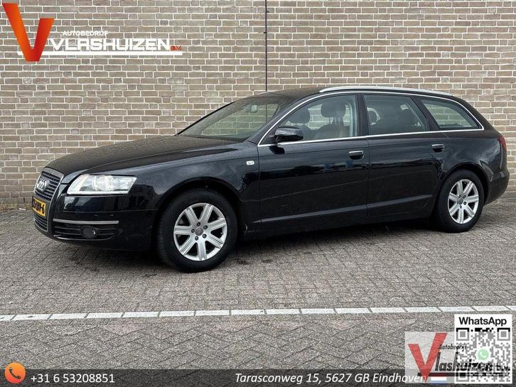 Audi A6 Avant 2.0 TDI | Leder | Cruise | Climate | Stoelverw, Auto's, Audi, Bedrijf, A6, ABS, Airbags, Alarm, Centrale vergrendeling