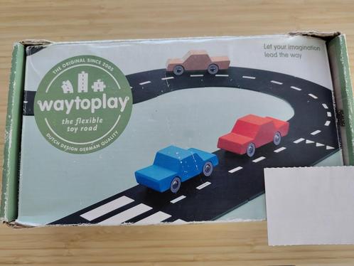 Waytoplay Highway flexibele autobaan - Complete set - 24 del, Kinderen en Baby's, Speelgoed | Racebanen, Gebruikt, Racebaan, Handmatig