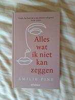 Emilie Pine - Alles wat ik niet kan zeggen, Ophalen of Verzenden, Zo goed als nieuw, Emilie Pine