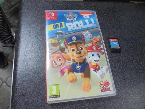 Switch Paw Patrol On a roll (orig), Games en Spelcomputers, Games | Nintendo Switch, Gebruikt, Avontuur en Actie, 1 speler, Vanaf 3 jaar