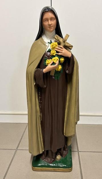 Heel Mooi Beeld : Thérésia van Lisieux - 61cm - Gips beschikbaar voor biedingen