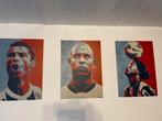 Displate posters voetbal, Verzamelen, Rechthoekig Staand, Ophalen of Verzenden, Zo goed als nieuw, Sport