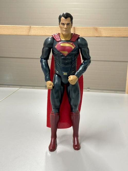 DC Figurine pop Superman XL 30cm bleu rouge avec cape, Collections, Jouets miniatures, Comme neuf, Enlèvement ou Envoi