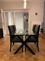 Stoel, Huis en Inrichting, Ophalen, Gebruikt, Zwart, Vier