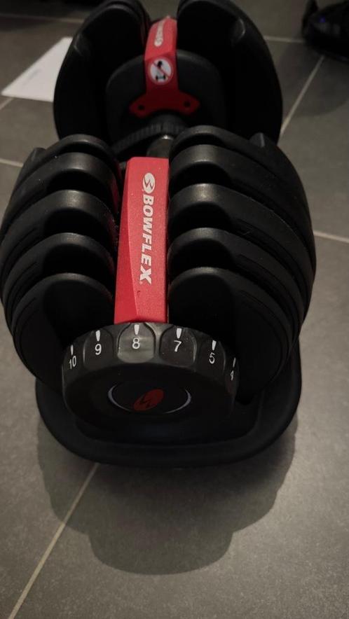 Onberispelijke Bowflex-halterset!, Sport en Fitness, Fitnessmaterialen, Nieuw, Dumbbell, Armen, Ophalen