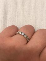 Mooie ring van 925 zilver, Handtassen en Accessoires, Ringen, Met strass, Dame, Zo goed als nieuw, Zilver
