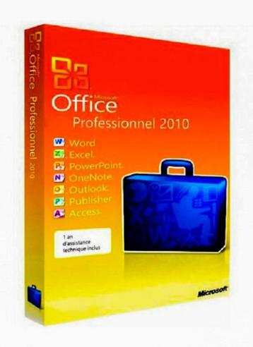 Microsoft Office 2010 Professionnel  Edition 2010 Région Mon, Enlèvement ou Envoi, Word, Windows