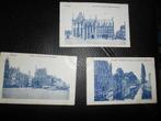 Lot de 3 cartes postales de Bruges 1918, Collections, Enlèvement ou Envoi