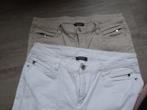 1 pantalon Yessica (C&A) beige et 1 blanc - Taille 38, Vêtements | Femmes, Comme neuf, Yessica, Beige, Taille 38/40 (M)