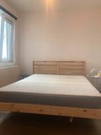 Bed Tarva IKEA 160cm, Huis en Inrichting, Slaapkamer | Bedden, 160 cm, Gebruikt, Bruin, Hout