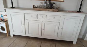 Mooie eiken dressoir, Maison & Meubles, 25 à 50 cm, 200 cm ou plus, Landelijk, Enlèvement