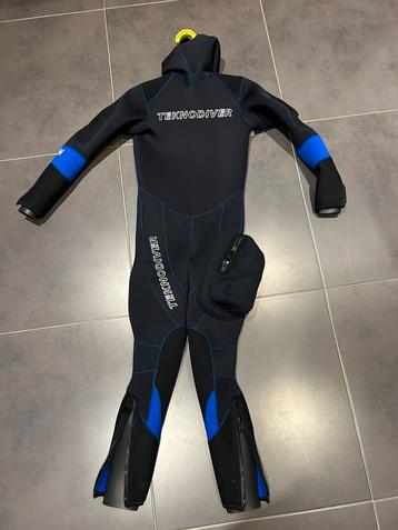 Combinaison plongée TEKNODIVER homme taille S, Enlèvement, Neuf, Combinaison de plongée