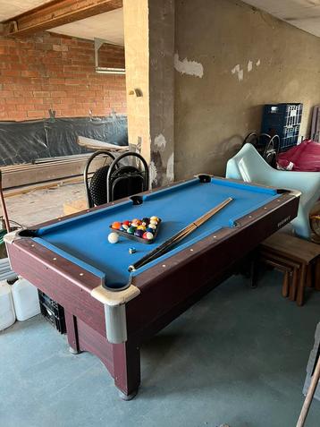 Buckshot pooltafel mini, Sport en Fitness, Biljarten en Poolen, Ophalen, Pooltafel