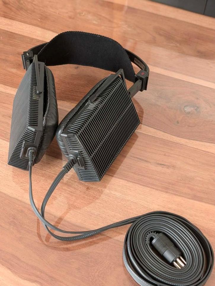 Stax SR-Lambda NB (Normal Bias) + SRD-X Pro Versterker, TV, Hi-fi & Vidéo, Casques audio, Comme neuf, Enlèvement ou Envoi